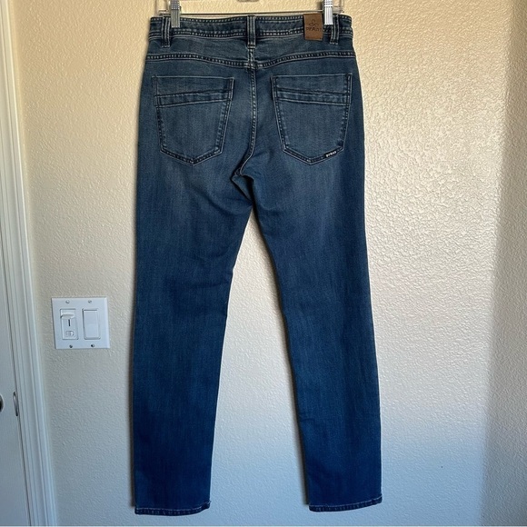Prana Blue Wash Slim Fit Organic Cotton Blend Men’s Jeans 30 X 32 - Picture 3 of 12